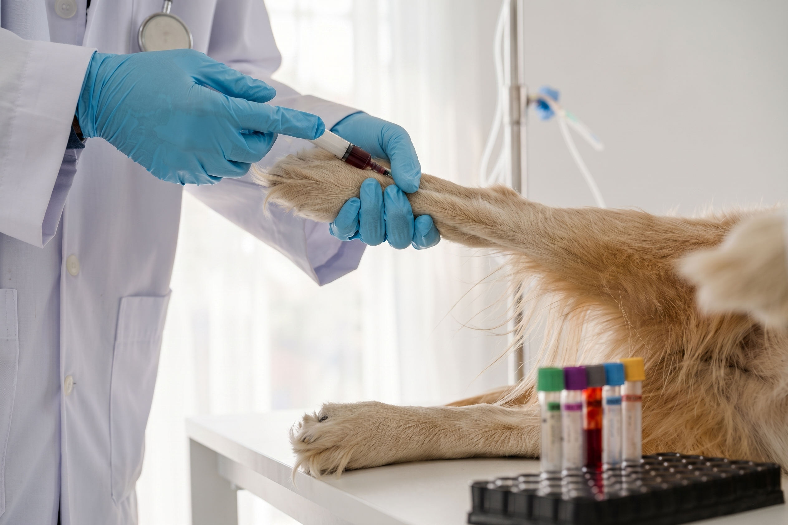 Análisis clínicos veterinarios